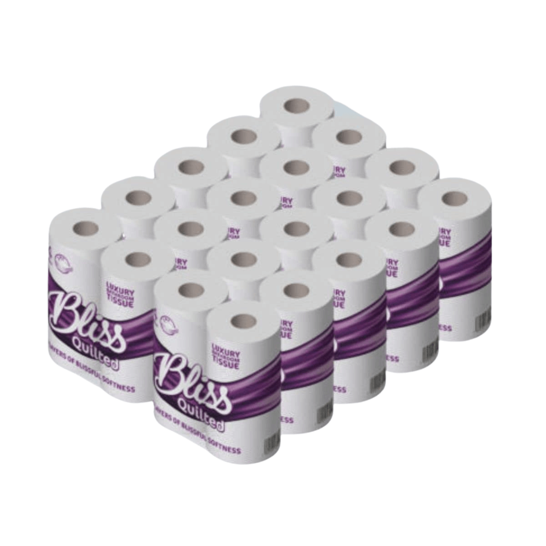 Bliss Quilted Luxury Toilet Rolls 3 Ply