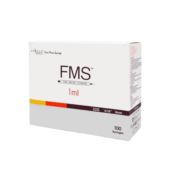 FMS MICRO SYRINGE 32G x 1.0ML - 8MM