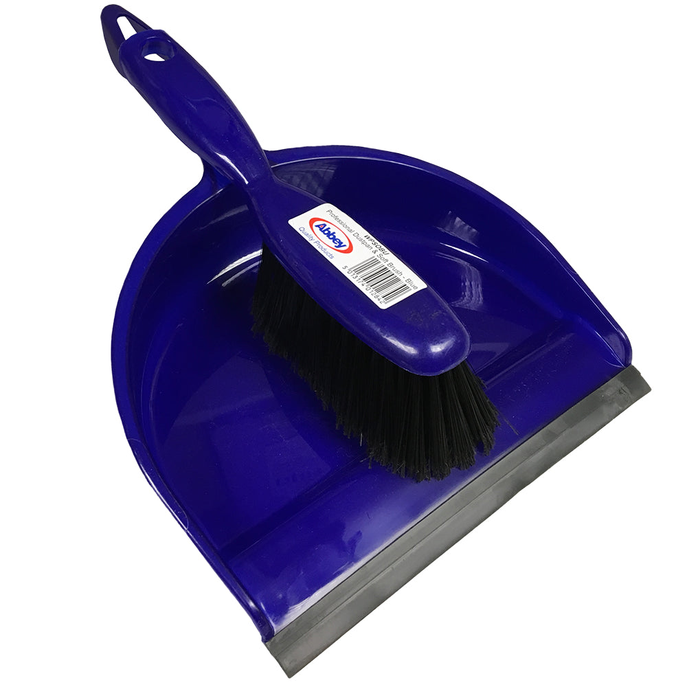 Dustpan & Brush Blue