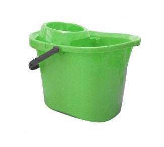 Plastic Mop Bucket Green