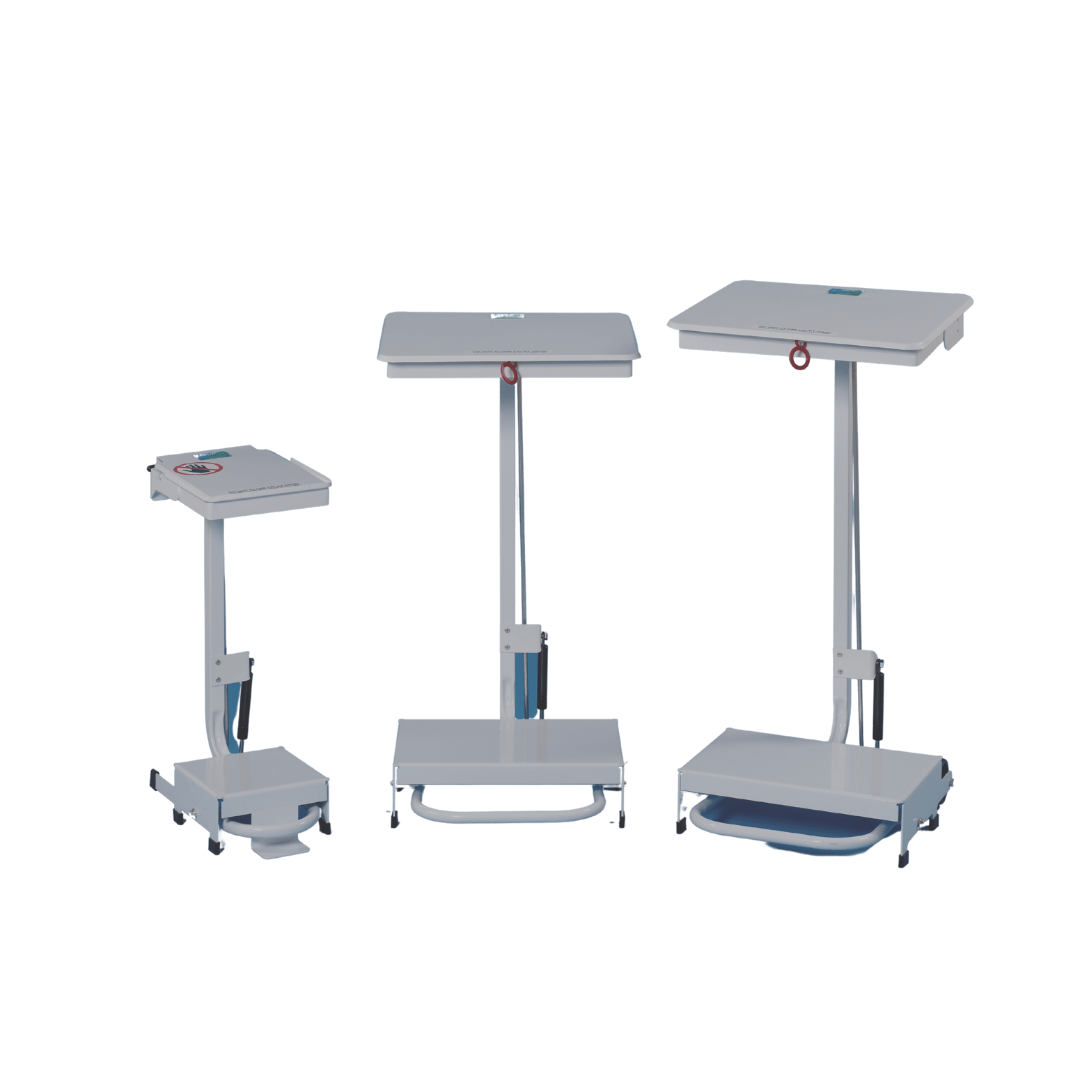 EHP Open Frame Standard Lid Bin - Pedal & Hand Operated