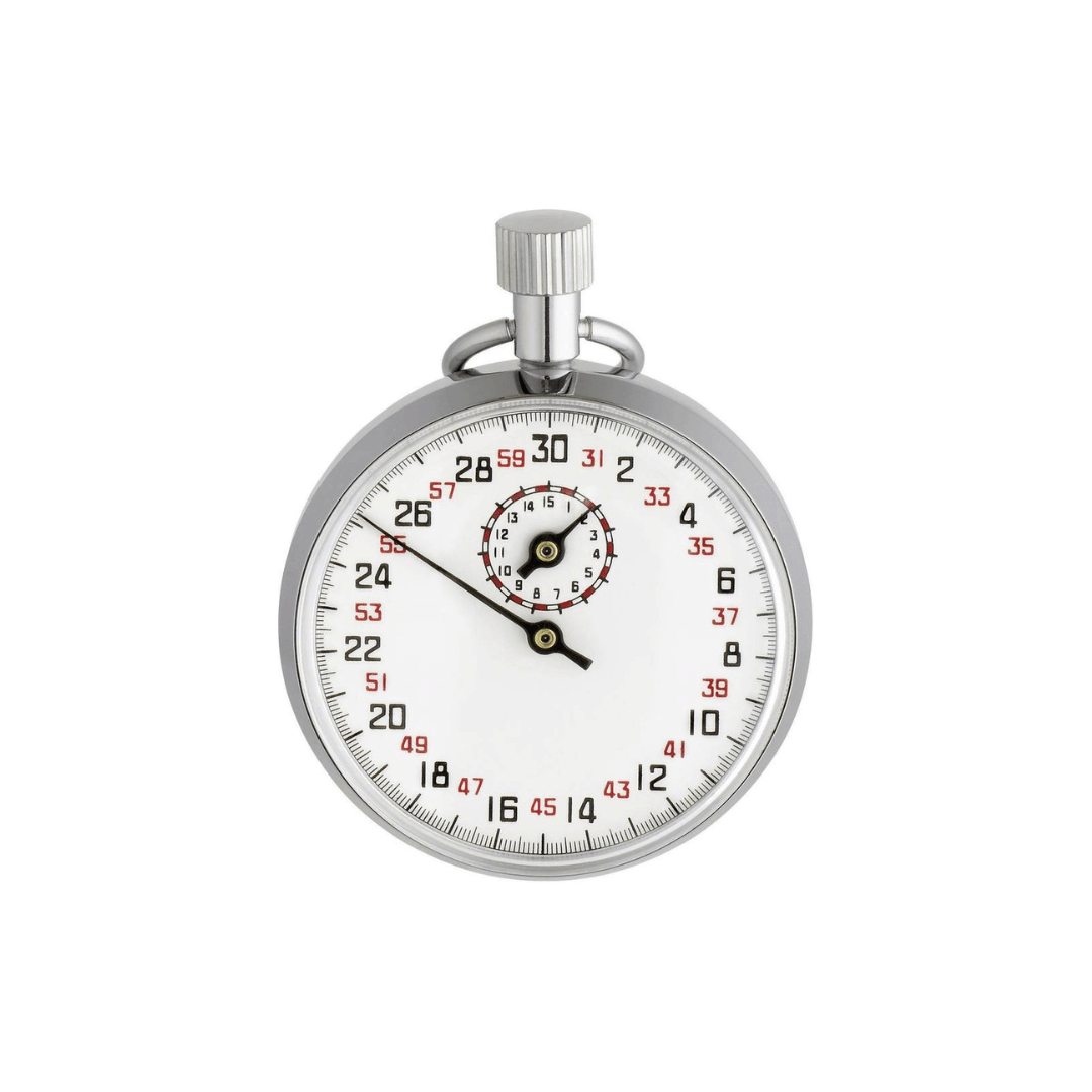 TFA Analogue Chrome Stopwatch