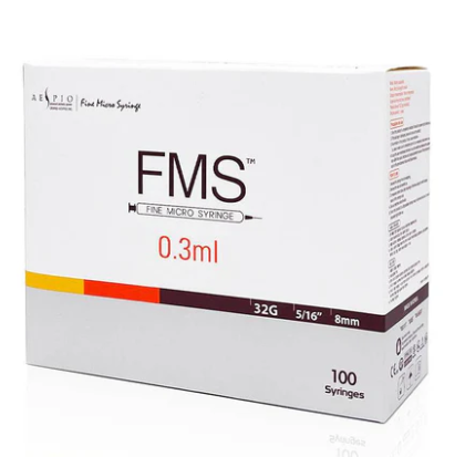 FMS MICRO SYRINGE 32G x 0.3ML - 8MM