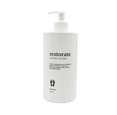Restorate Foot Cream – 9% Urea Intensive Moisturiser – 500ml Pump
