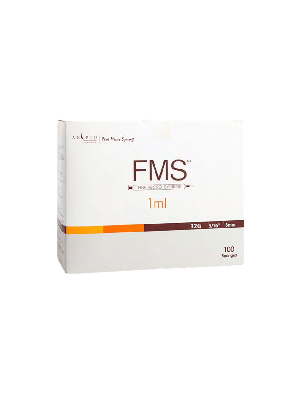 FMS MICRO SYRINGE 32G x 1.0ML - 8MM