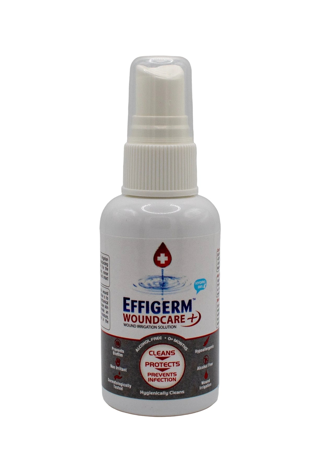 Effigerm Wound Care Hydrogel – Hypochlorous Acid Wound Gel – 60ml