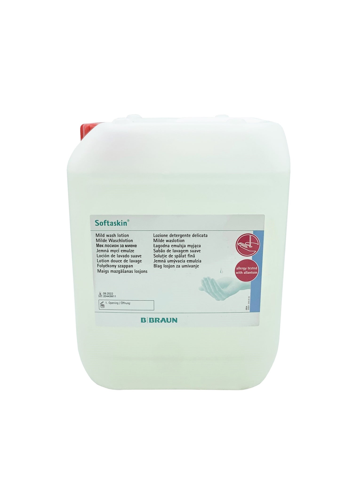 B/Braun Softaskin Sensitive Wash Lotion 5 Litres