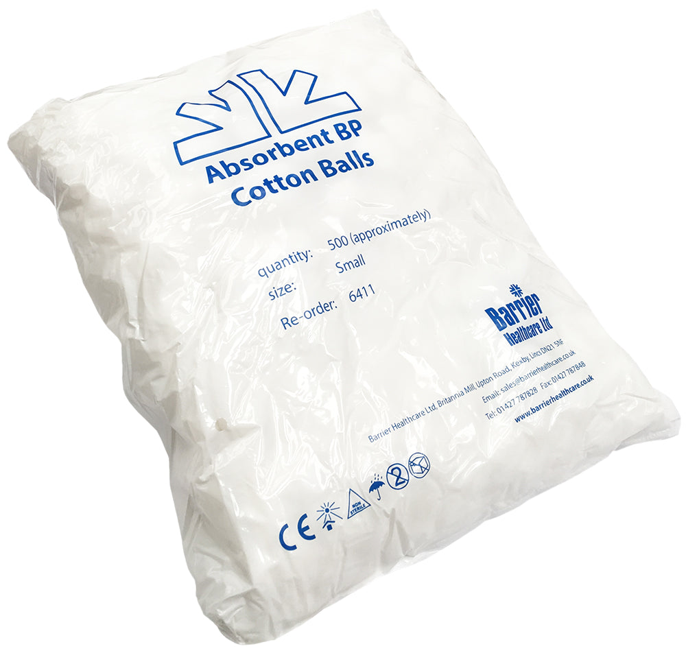 Cotton Wool Balls - Small