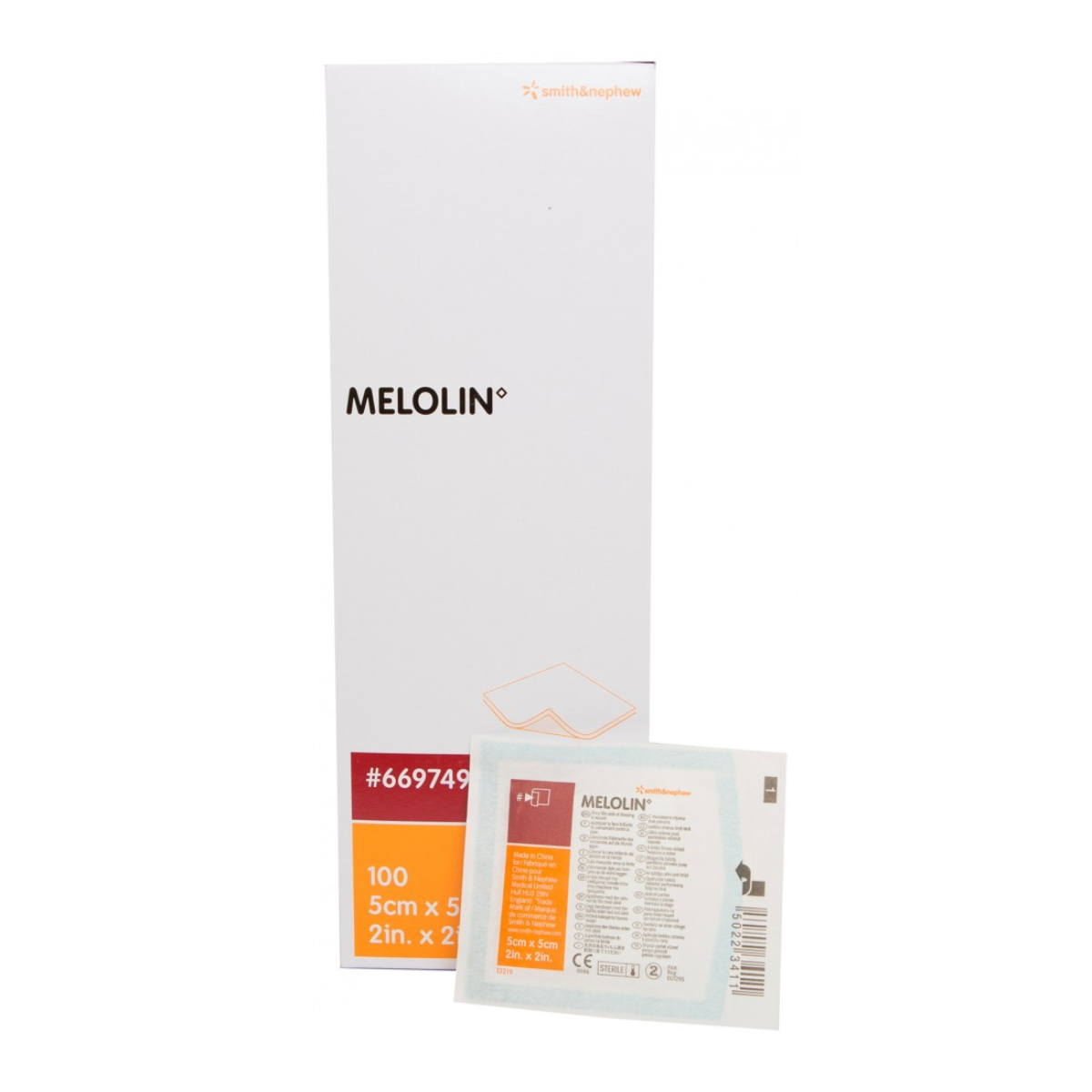 Melolin Low-Adherent Sterile Dressing 5cm x 5cm