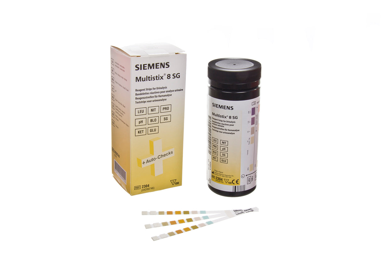 Multistix 8SG Urinalysis Strips
