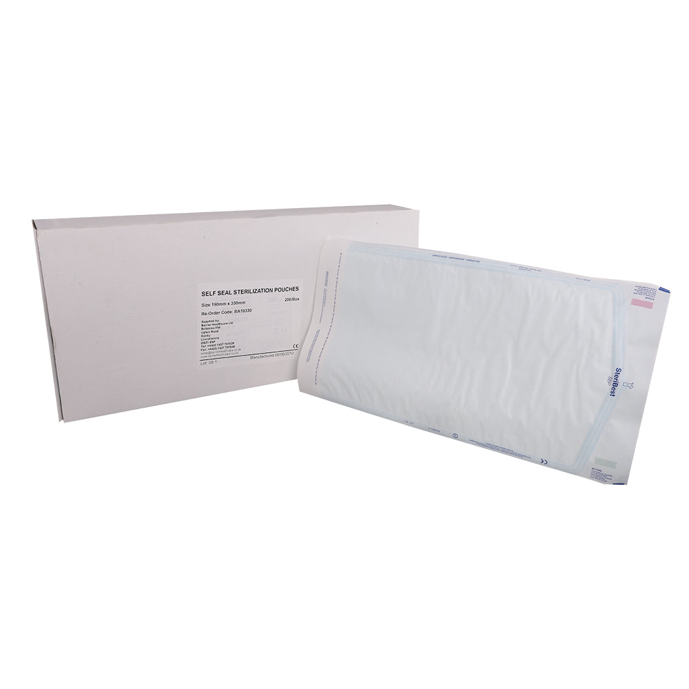 Sterilisation Pouches 190 x 370mm