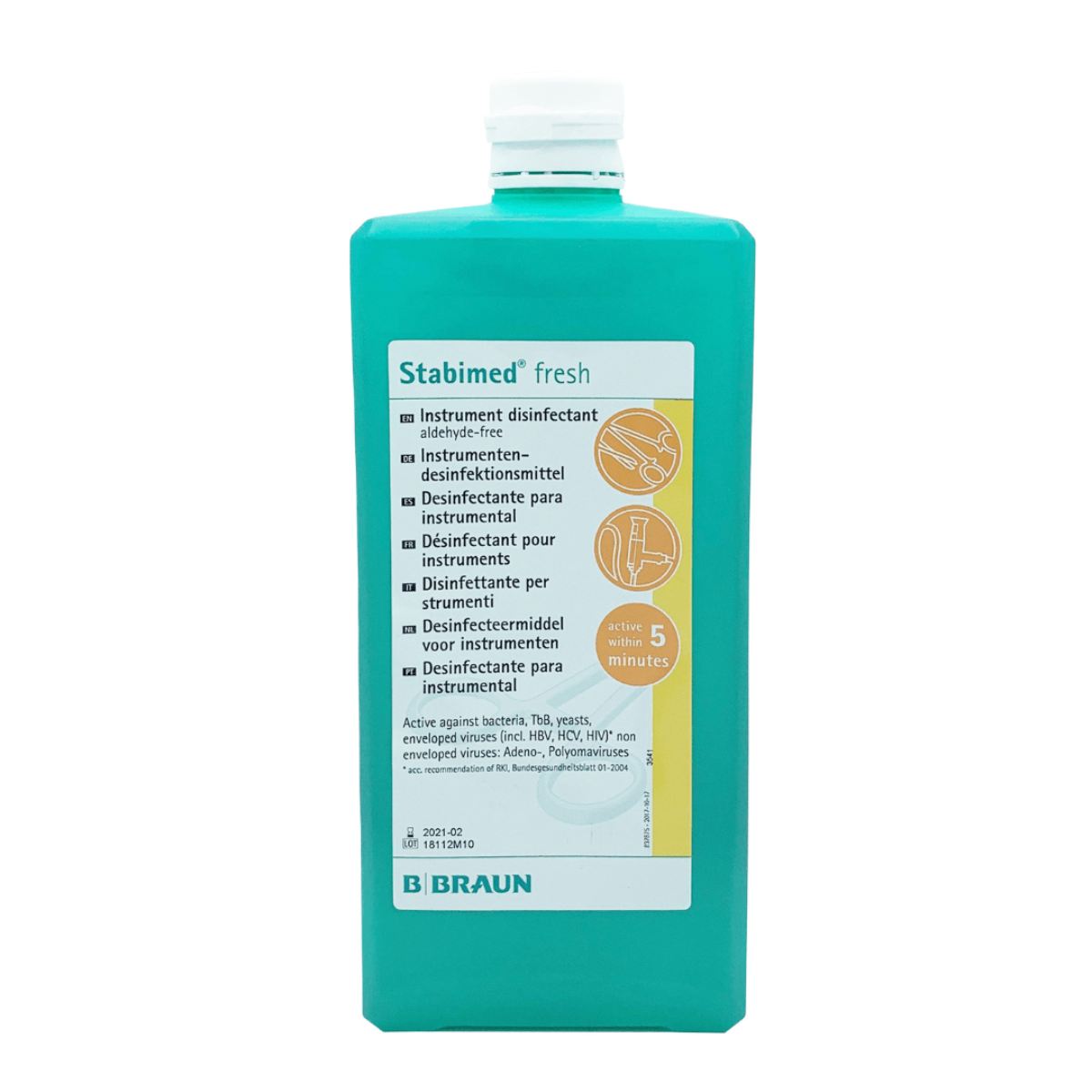 B/Braun Stabimed Fresh Instrument Disinfectant 1000ml