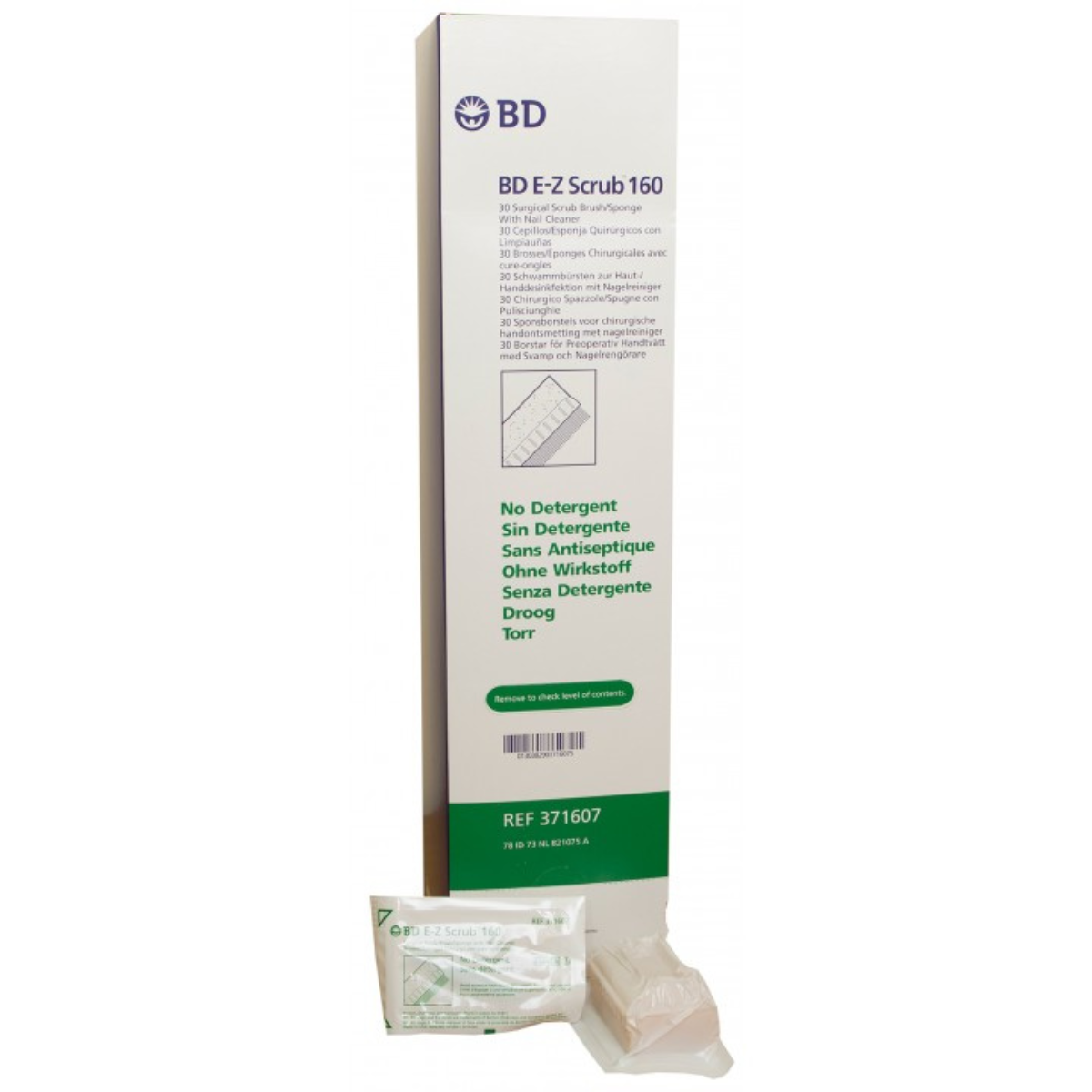 BD EZ Scrub Brushes Plain