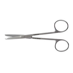 FINE CURVED SCISSORS BLUNT (LOW EXP 08.25)