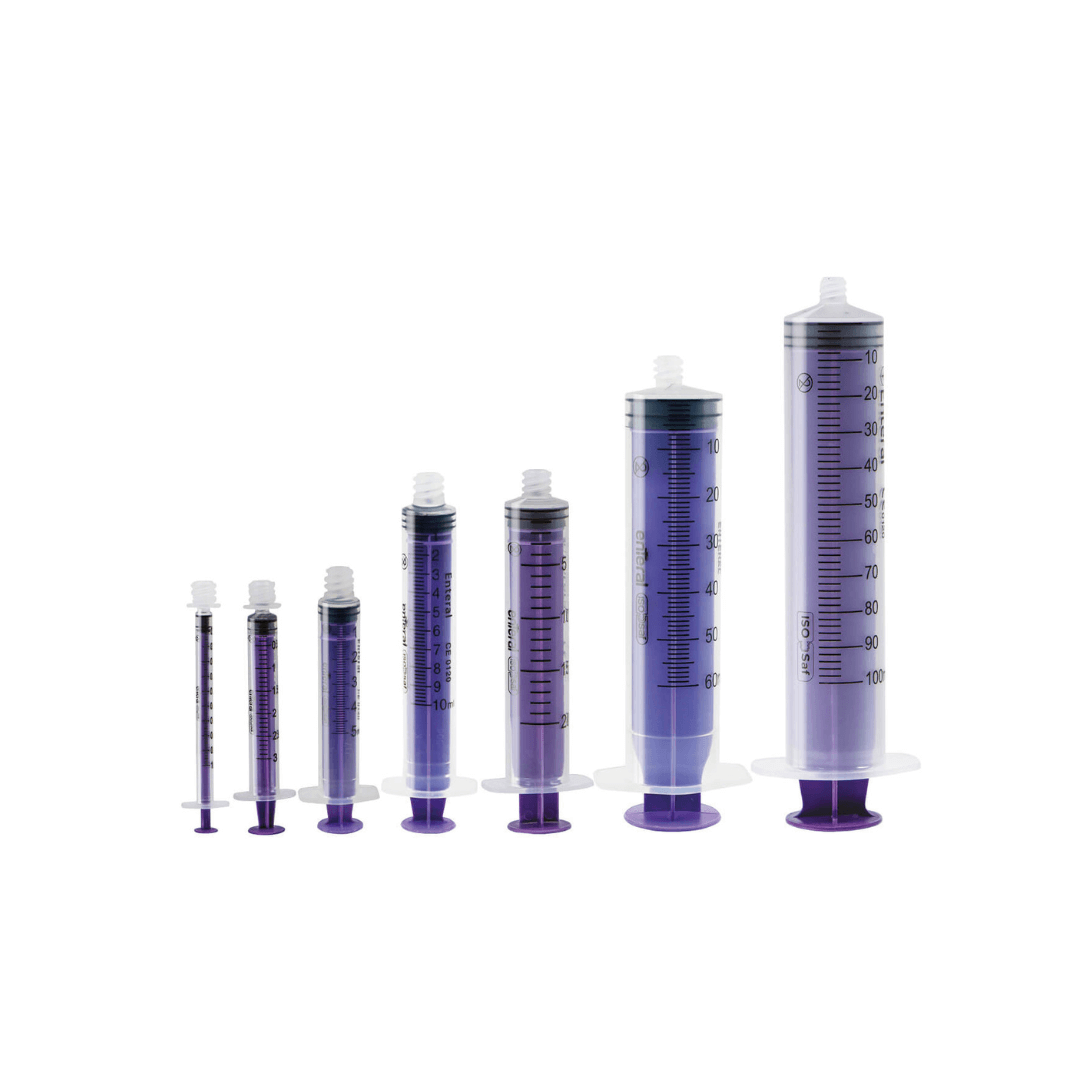 Enteral ISOSAF Oral Syringes - Multiple Sizes – Barrier Healthcare