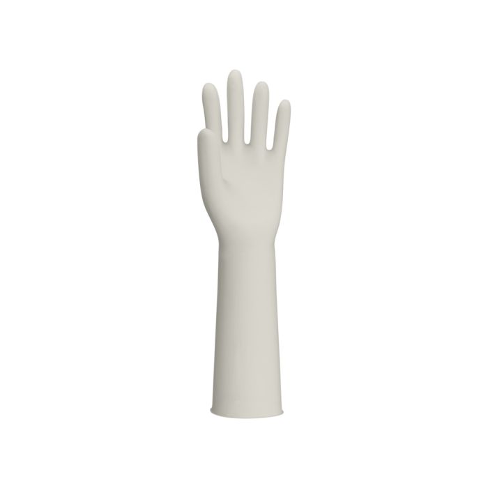 Nitrex CX400 Non Sterile White Nitrile Cleanroom Gloves 400mm Cuff