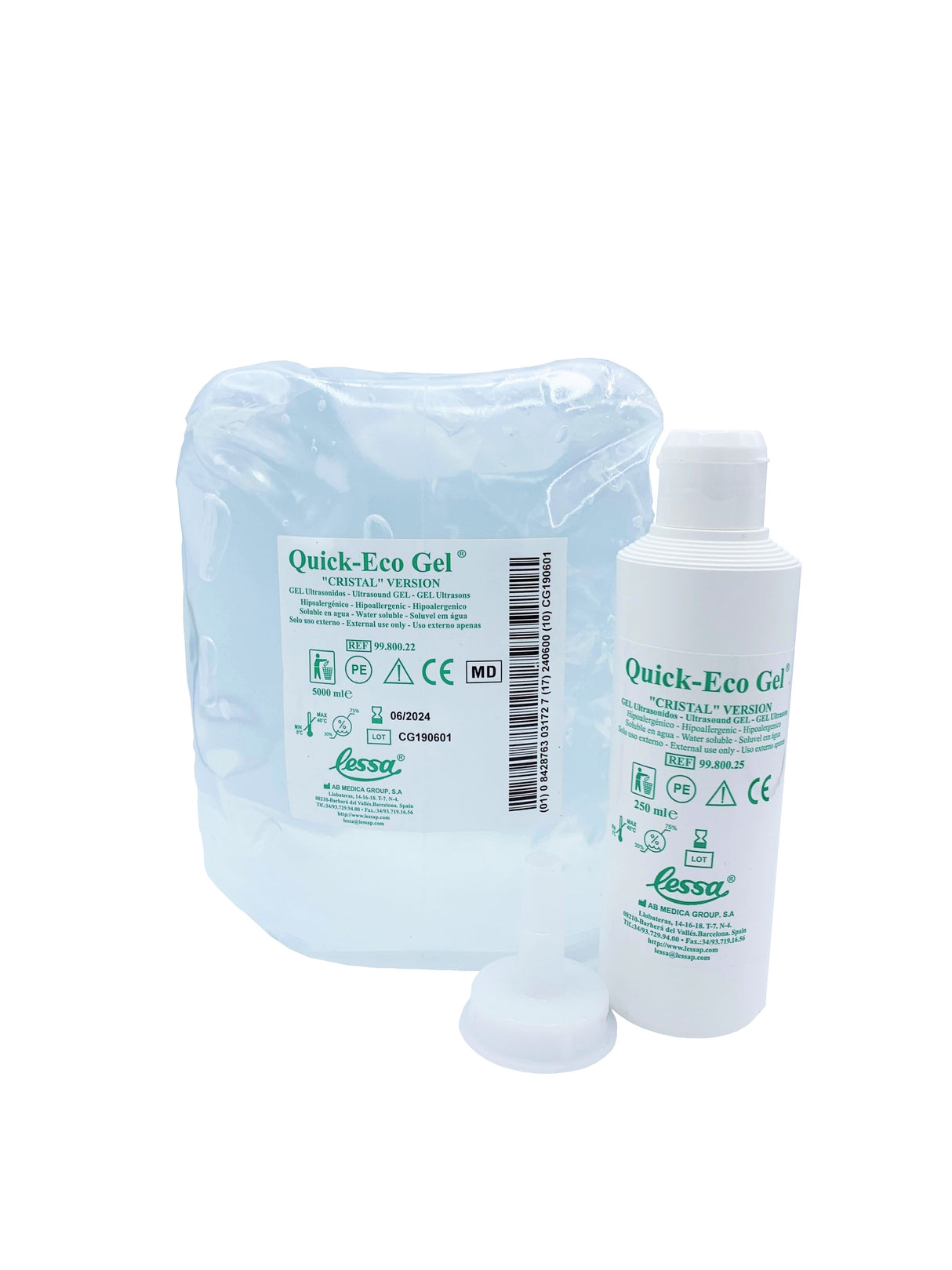 Ultrasound and Laser Gel Clear (5L)