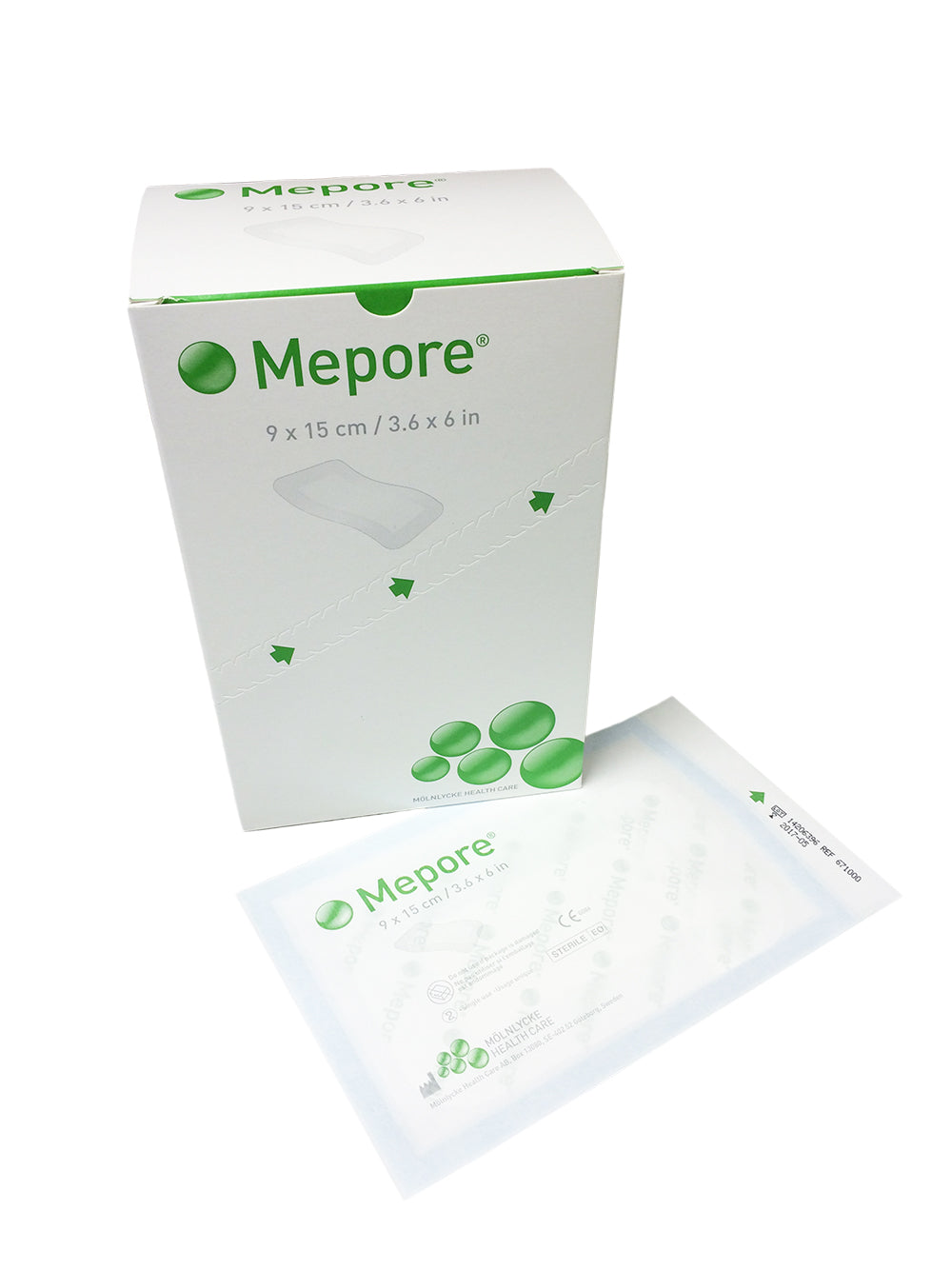 Mepore Adhesive Sterile Dressing size 9 x 15cm