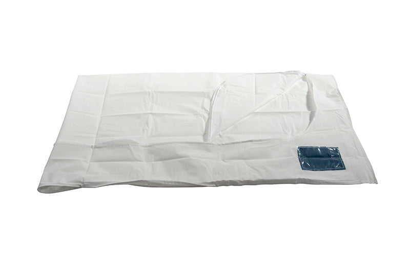 Adult White Body Bag Non-Toxic