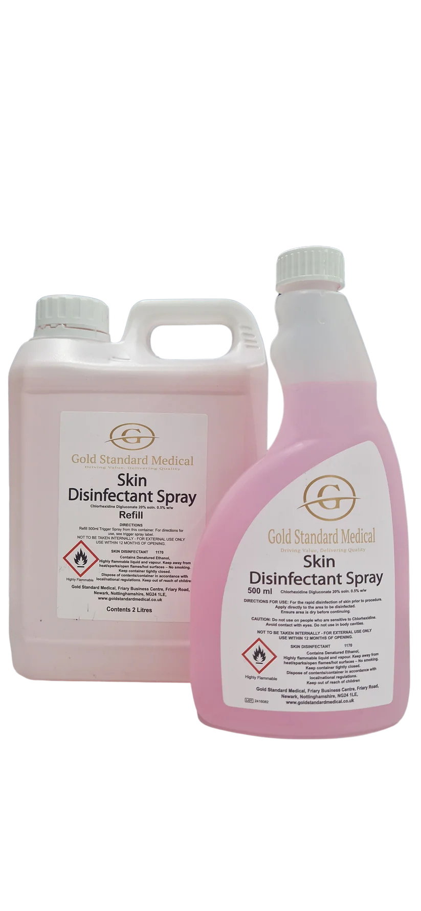 Chlorhexidine Pink Skin