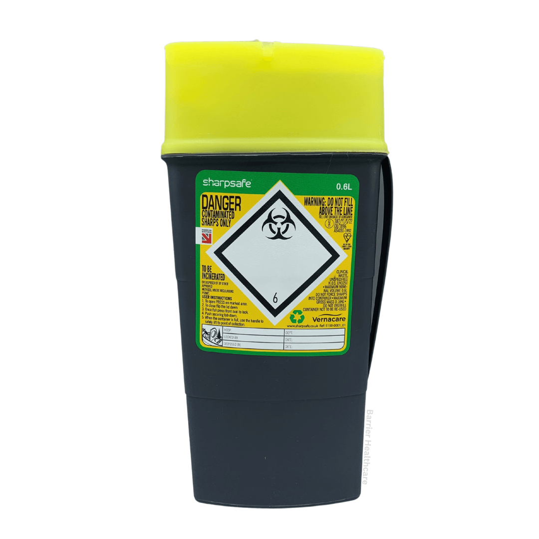 Sharps Bin 0.6 Litre Community