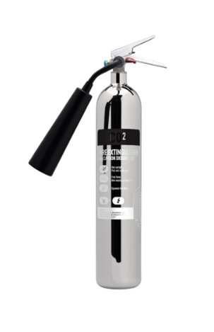 2KG Co2 FIRE EXTINGUISHER - CHROME
