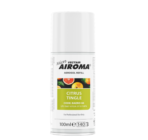 CITRUS TINGLE MICRO AIROMA AEROSOLS 100ML