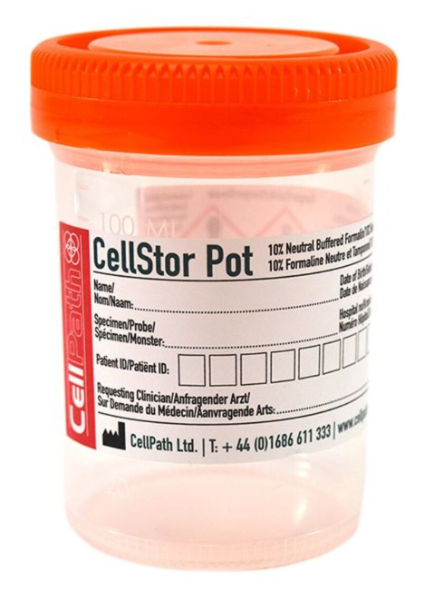 PREFILLED FORMALIN SPECIMEN JARS