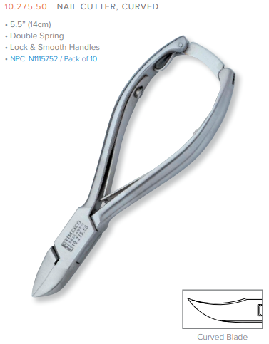 Timesco Nail Cutter 5.5" (14cm) Curved