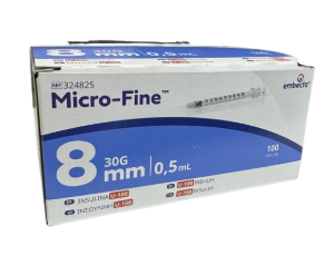 BD Micro-Fine 0.5ml 30g Insulin Syringe