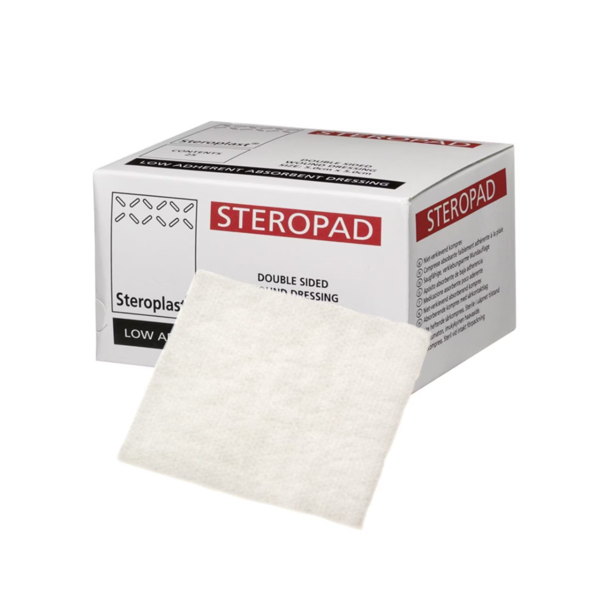 Steropad Low Adherent Dressing 5 x 5cm