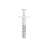 Unisharp 1ml 27G 0.5" fixed needle syringe: White