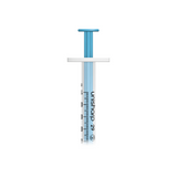 Unisharp 1ml 29G 0.5" fixed needle syringe: blue