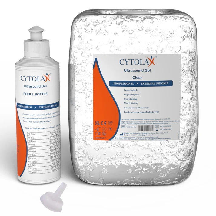 Ultrasound and Laser Gel Clear (5L)
