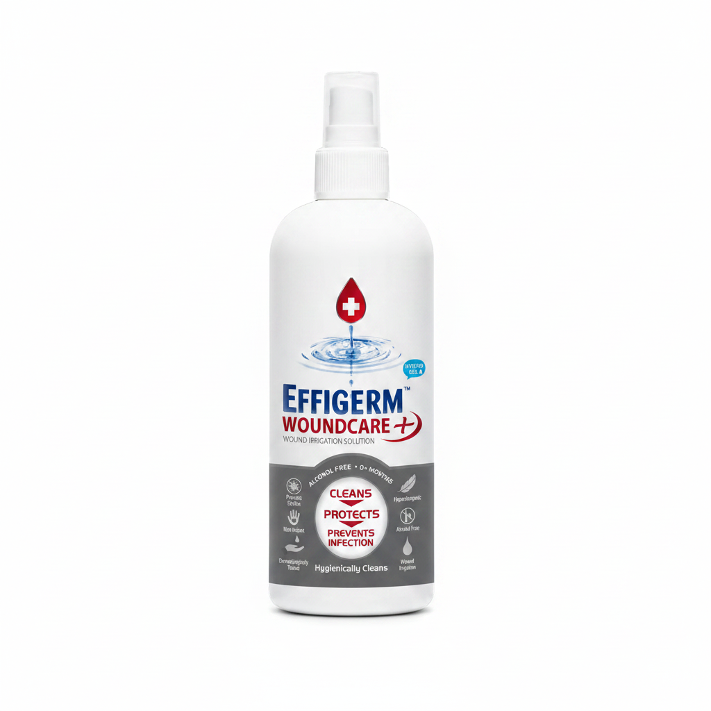 Effigerm Wound Care Hydrogel – Hypochlorous Acid Wound Gel – 250ml