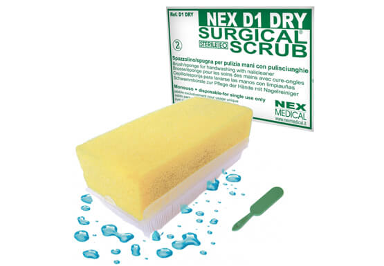 NEX Scrub Brushes - Sterile Plain
