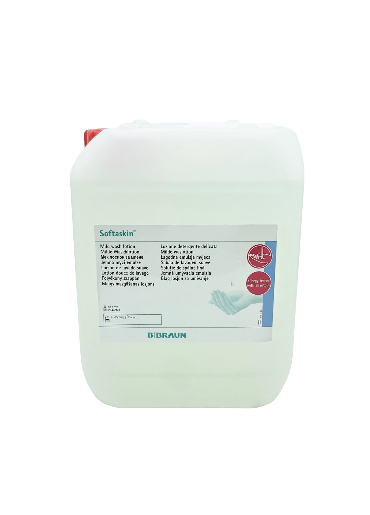 B/Braun Softaskin Sensitive Wash Lotion 5 Litres