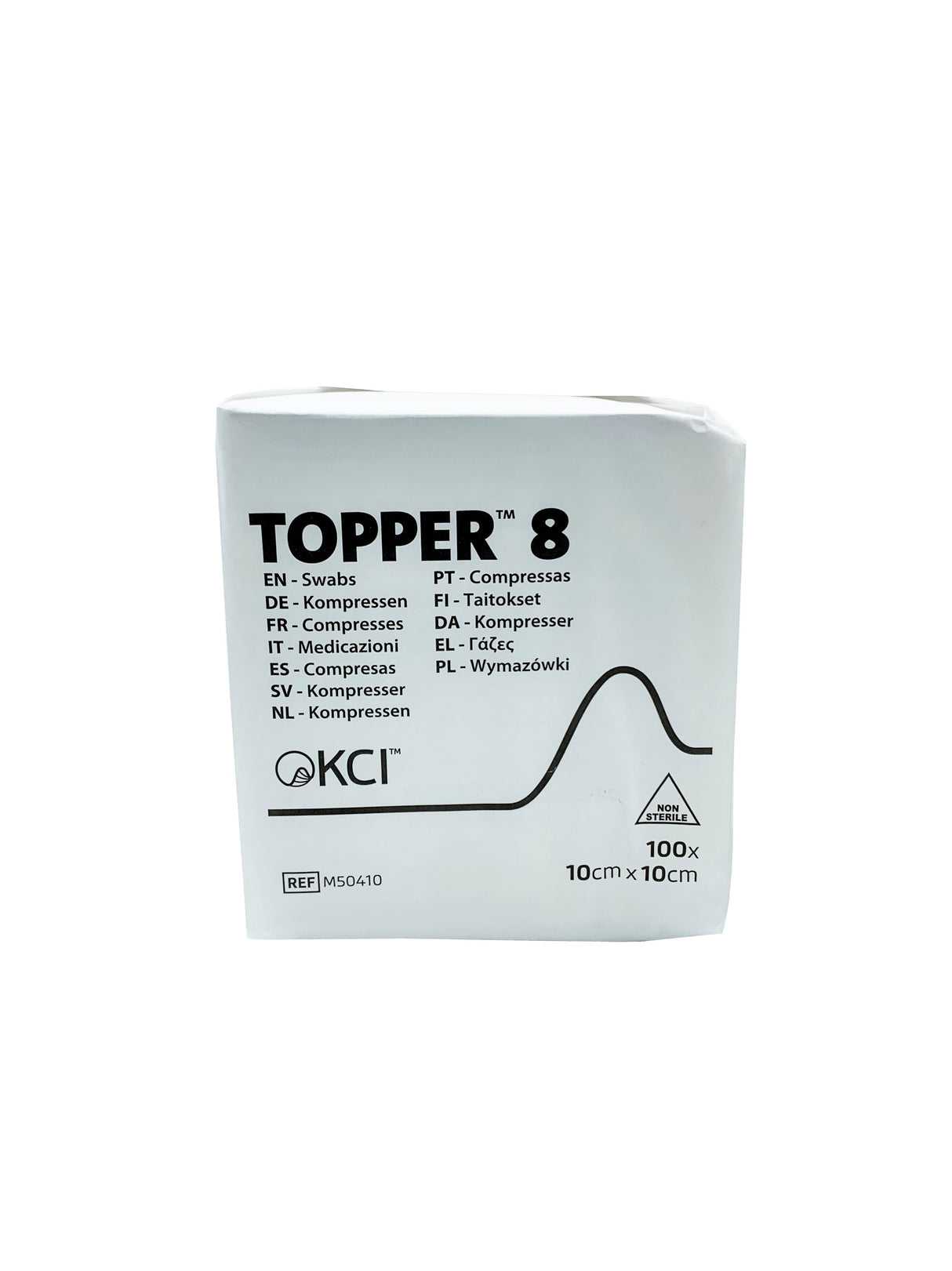 Topper 8 Non-Sterile Swabs 10x10cm