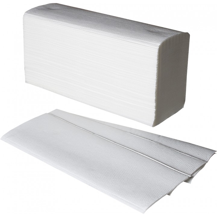 'V' Fold 2 Ply 'Firona' Hand Towels (W250 x L225mm)
