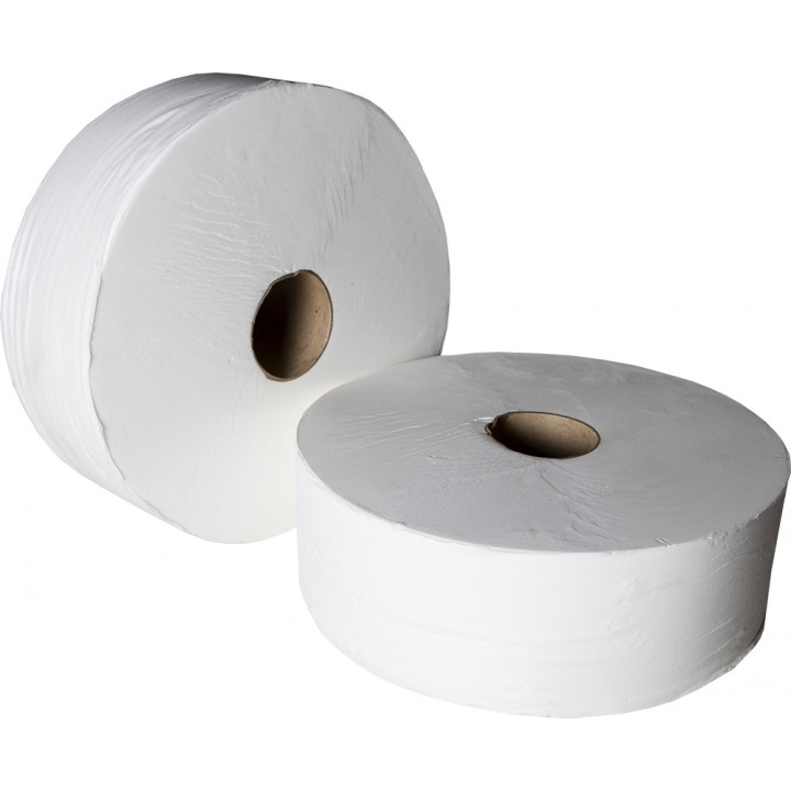 2 Ply Maxi Jumbo Toilet Rolls 2.25" Core 