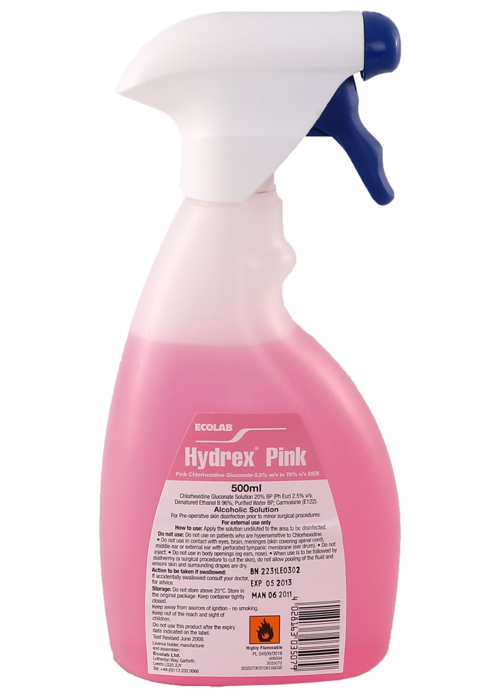 (P) Hydrex Derma Trigger Spray 500ml (Restricted Product see T&C's)
