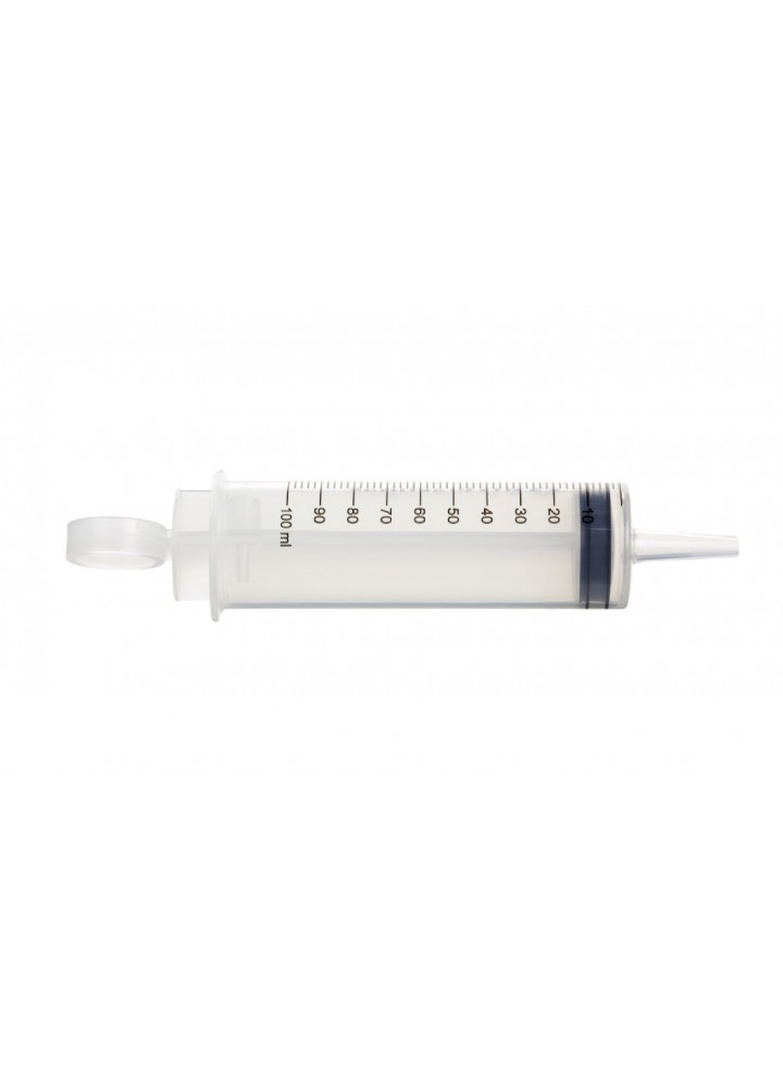 Luer Slip Syringe with Catheter Tip 100ml 