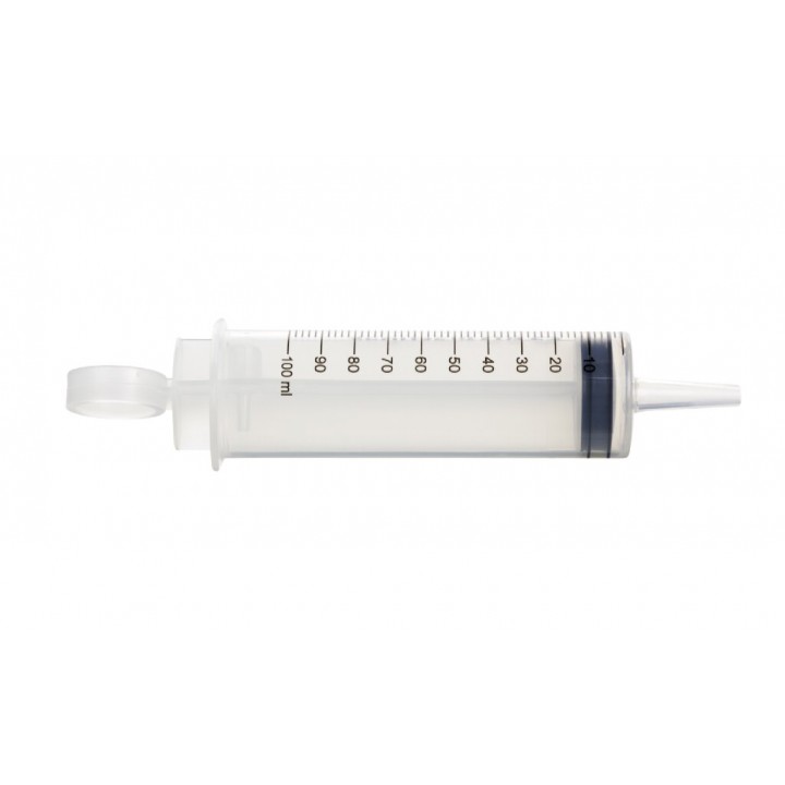 Luer Slip Syringe with Catheter Tip 100ml 