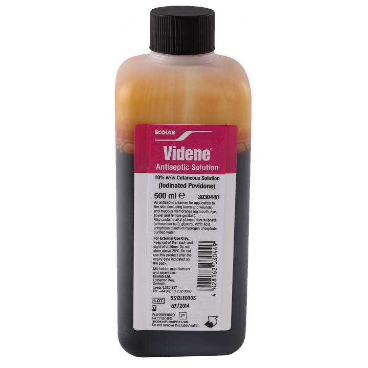  DISCONTINUED - (Alternative - 3131392) VIDENE ANTISEPTIC SOLUTION 