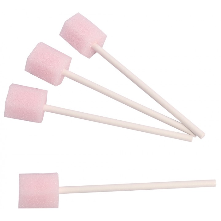 Polygon Foam Swab - 10cm Stick