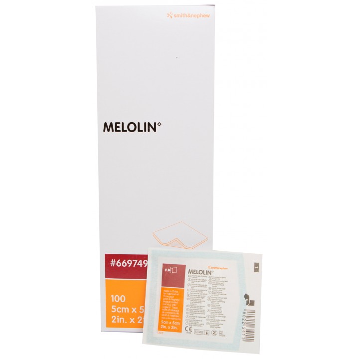 Melolin Low-Adherent Sterile Dressing 5cm x 5cm 