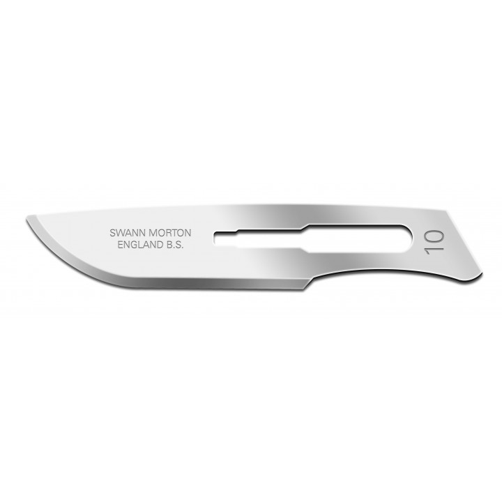 Sterile Blade Size 10 Swann-M (Carbon Steel)