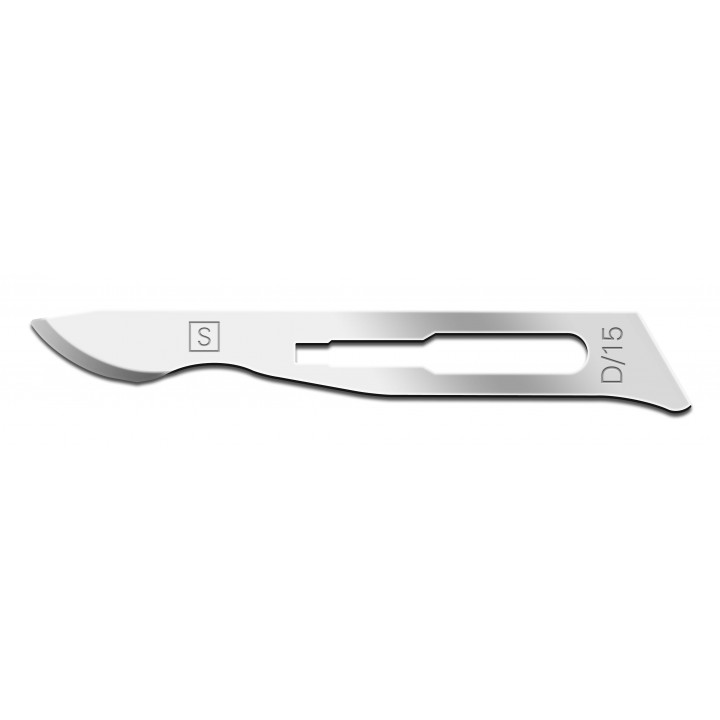 Sterile Blade Size D/15 Swann-M (Carbon Steel)