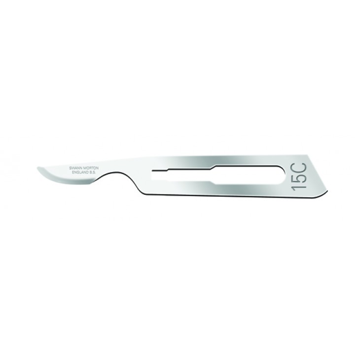 Sterile Blade Size 15-C Swann-M (Carbon Steel)