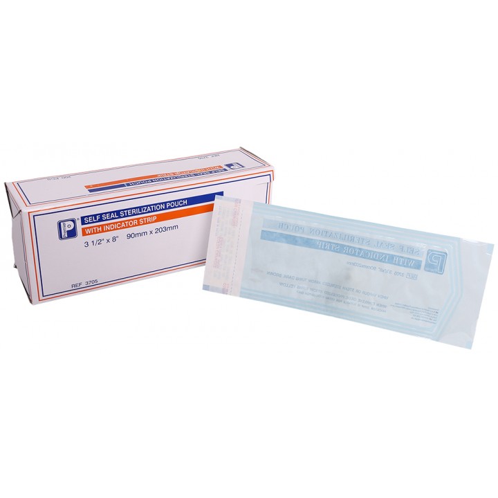 Premier Clearview Sterilisation Pouches 90 x 203mm